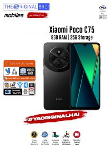 Poco C75 - 8GB RAM - 256GB Storage - Easy Monthly Installments - PTA Approved - 1 Year Official Warranty - The Original Bro Mobiles - TOB70